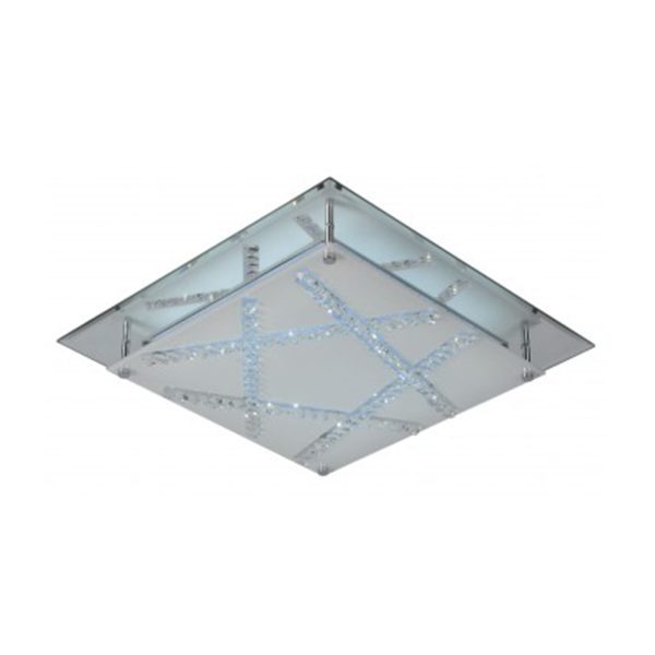 Radiant Led Glass Crystal Ceiling Fitting