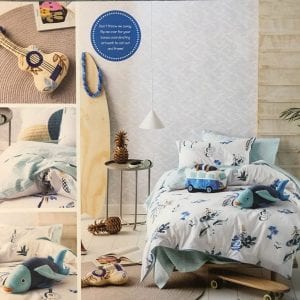 Linen House For Kids Kids Duvet Cover Set Surfari