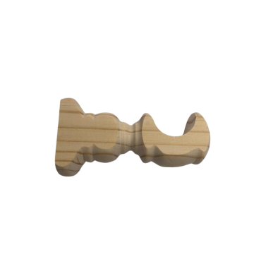 Papini P013 Natural Wood Brackets Single