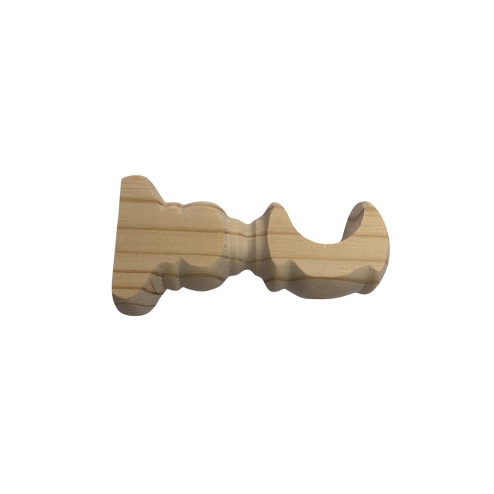 Papini P013 Natural Wood Brackets Single