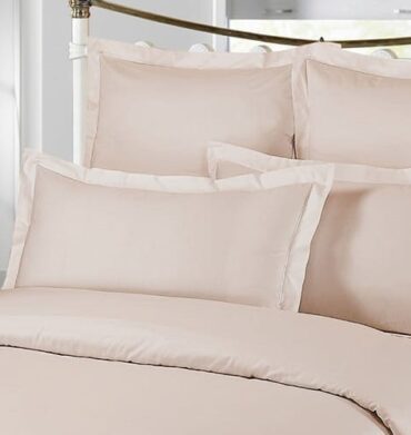 Simon Baker 300TC Plain Pillowcase Cashmere