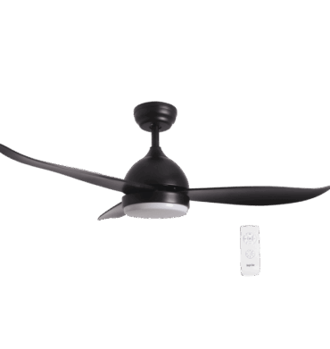 FCF080 Black Fan With 3 Abs Blades
