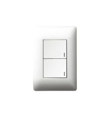Legrand 2 Lever Switch White