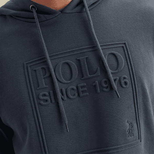 Polo Hooded Embossed Sweat - Image 3