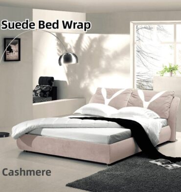 Simon Baker Suede Bed Wrap - Cashmere