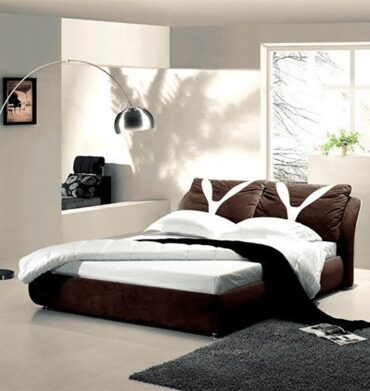 Simon Baker Suede Bed Wrap - Chocolate