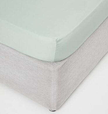 Egyptian Cotton Co 400TC F/Sheet - Duck Egg