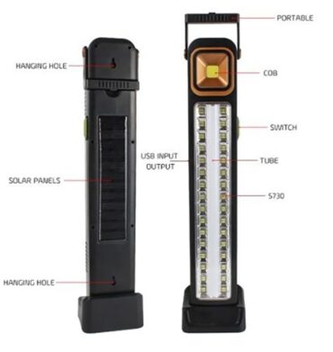 Solar emergency light