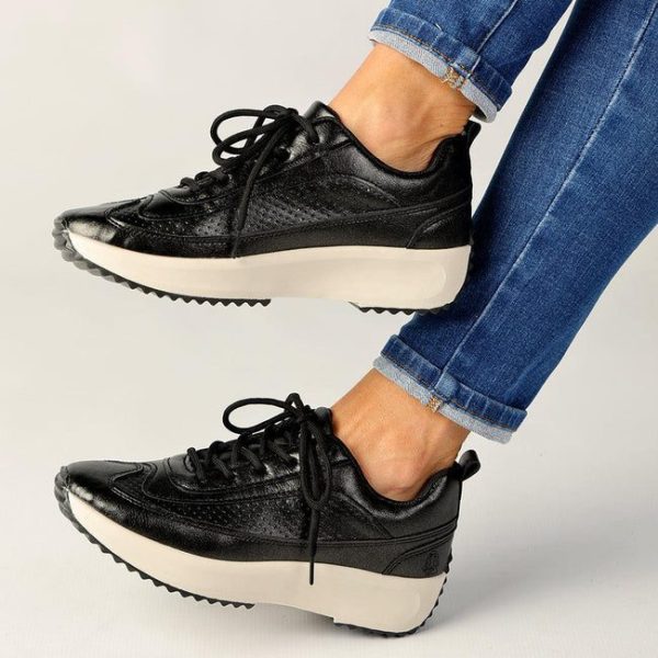 Hush Puppies Soft Style Paulette Sneaker - Black