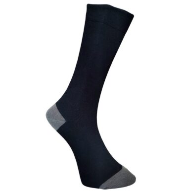 BAM711710 Black Bamboo Socks