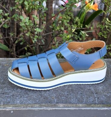 Hush Puppies Avay Purple Impression Cow SA Leather