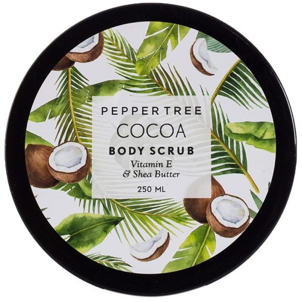 Pepper Tree Essentials Cocoa Body Scrub 250ml