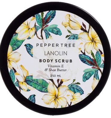 Pepper Tree Essentials Lanolin Body Scrub 250ml
