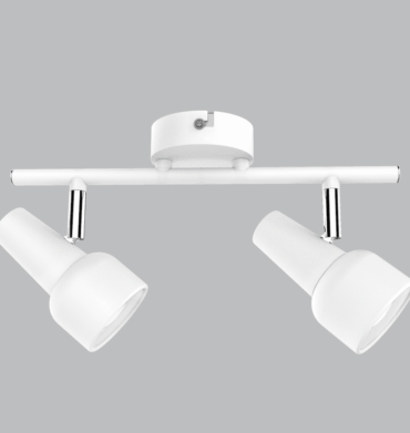 Bright Star S166/2 Matt White Spotlight