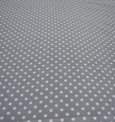 Turktex 240Cm Grey Polka Dots Fabrics