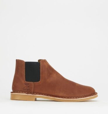Safari Canopy Brown Leather Boots