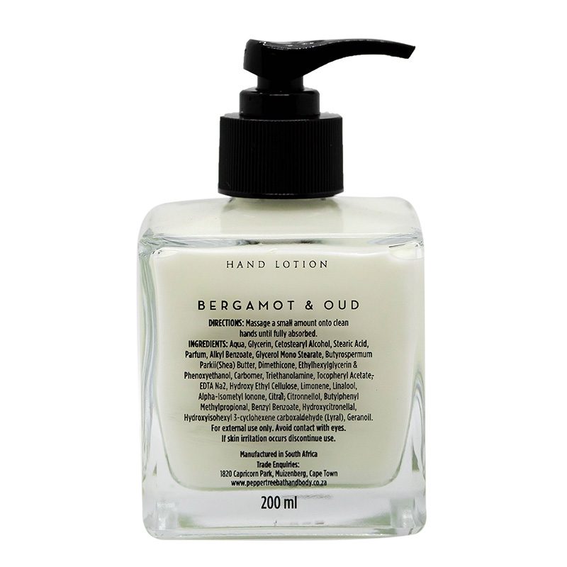 Bergamot &Oud Hand Lotion 200g