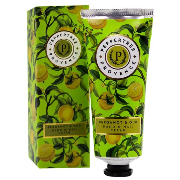 Pepper Tree Bergamot & Oud Hand & Nail Cream 75ml