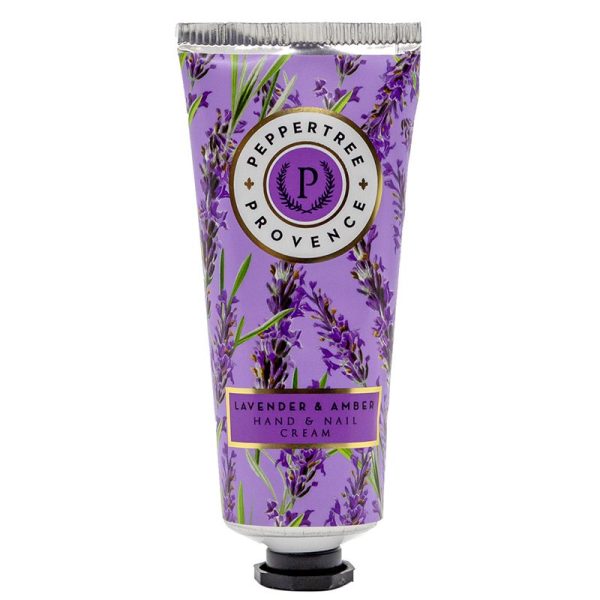 Pepper Tree Lavender & Amber Hand & Nail Cream 75ml