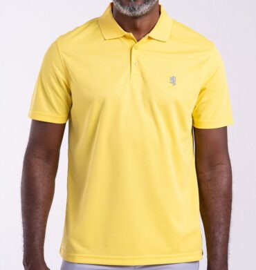 Pringle Core Fit Yellow Pima