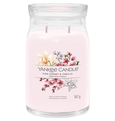 Yankee Candle Pink Cherry & Vanilla Candle