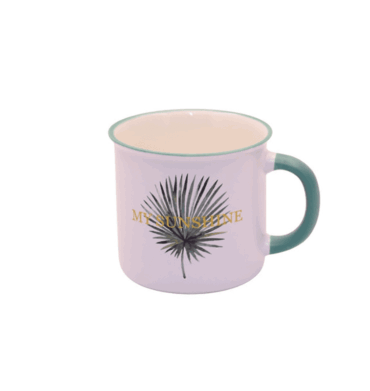 Single Leaf Ceramic Mug BPM4722AR108D