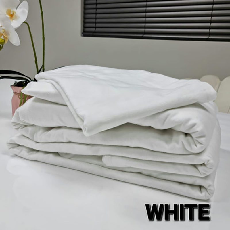 Simon Baker Cotton Flannel Sheet Set - White