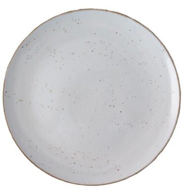 Continental Homeware Rustic White Coupe Plate 19cm
