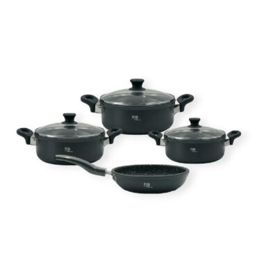 Fig 7 Piece Non-Stick Multi Pot Set