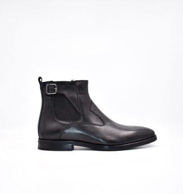 Marcomen Assente Black Buckle Boot