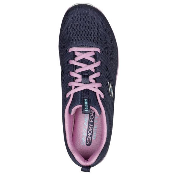 Skechers Virtue Kind-Favor Navy/Lavender Shoes - Image 3