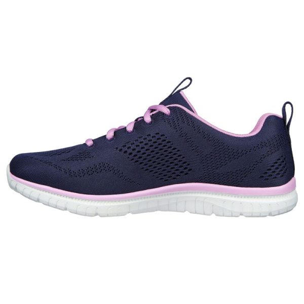 Skechers Virtue Kind-Favor Navy/Lavender Shoes - Image 5