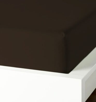 Forever Linen 144TC Polycotton F/Sheet - R. Choco