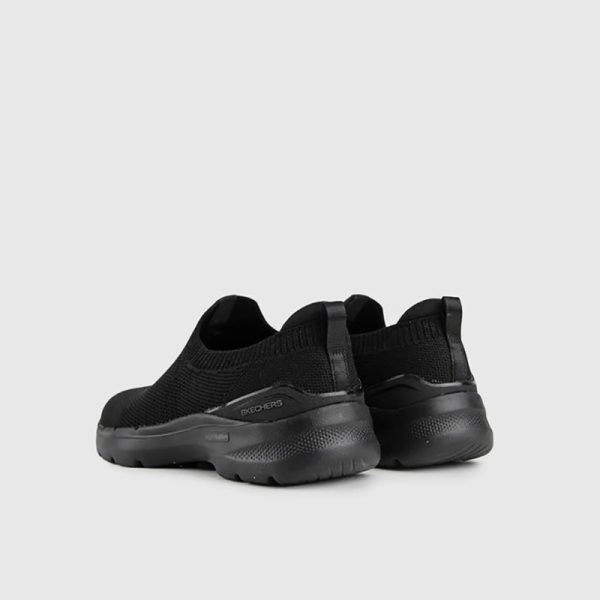 Skechers Go Walk 6 Black Shoes - Image 4