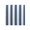 Linen House Revana Stripe Navy 4 Pack Napkins