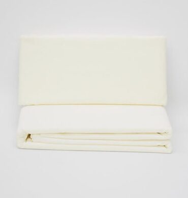 Forever Linen 144TC Polycotton Flat Sheet - Cream