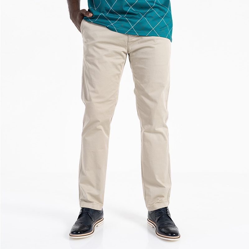 Pringle Tailored Fit Chino - Stone