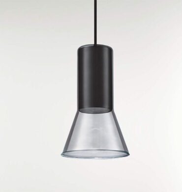 8685.01 Cone Pendant W/ Aluminium Body & G. Shade
