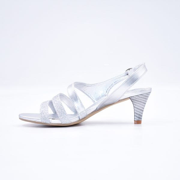 Hush Puppies Inge Metallic Silver Hell - Image 3