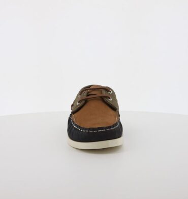 Hush Puppies Nox Cow London Nubuck Navy Olive