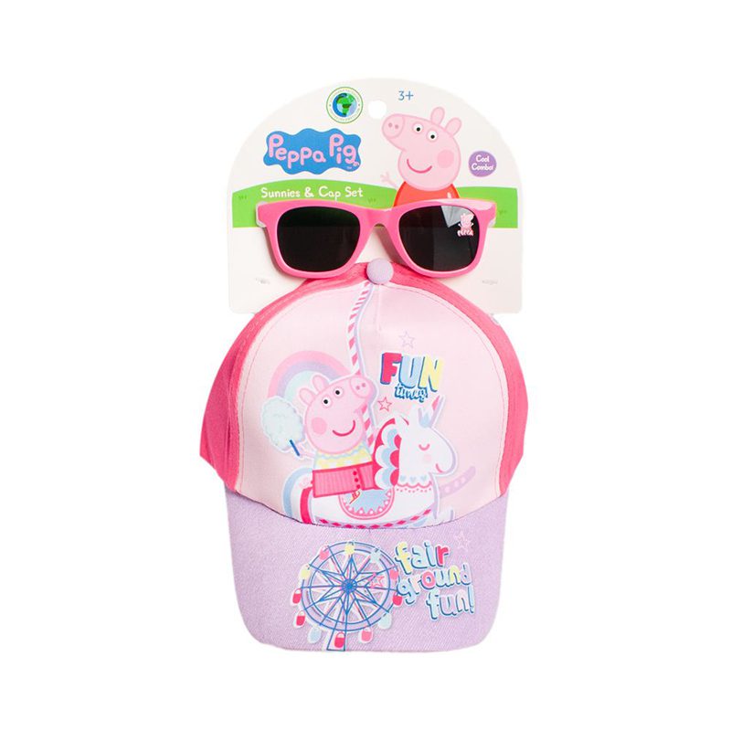Ch. Group Peppa Pig Peak Cap & Sunnies Set