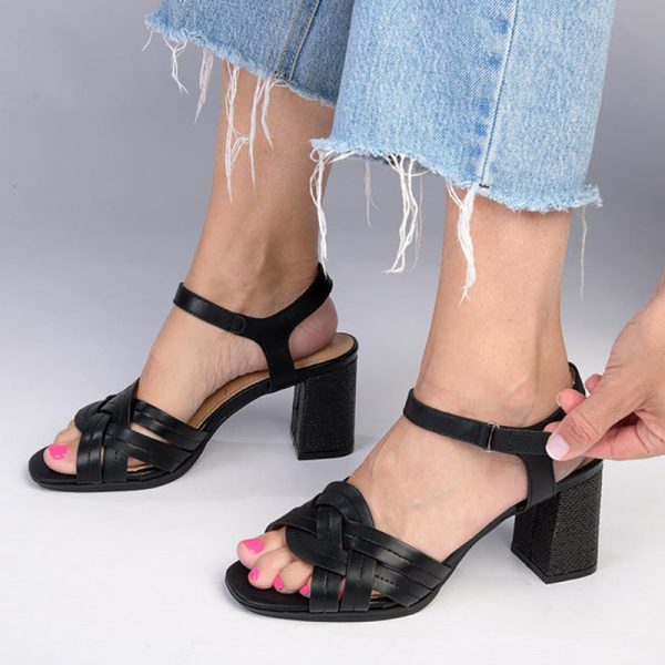 Hush Puppies Soft Style Quasar Strappy - Black - Image 2