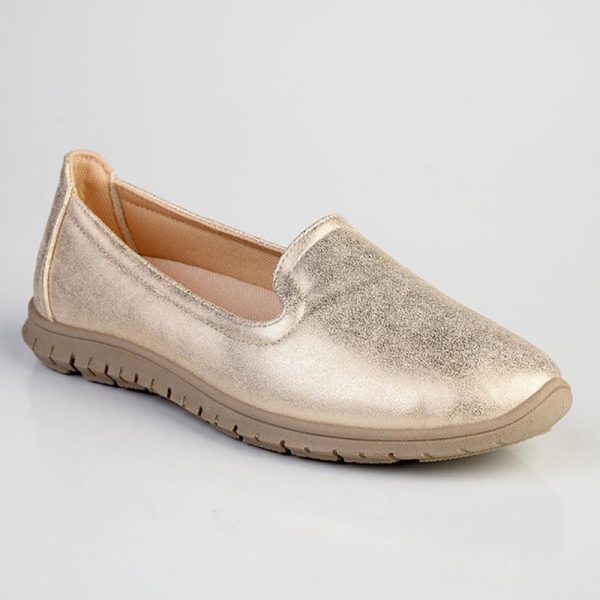 Hush Puppies Nan Slip - On Loafer - Light Gold - Image 2