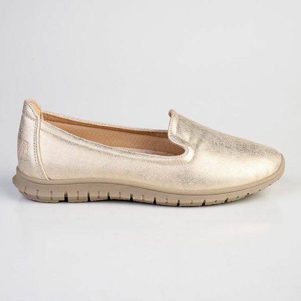 Hush Puppies Nan Slip - On Loafer - Light Gold