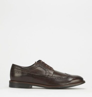 Bata Ambassador Wing Formal Shoes Choc Brown