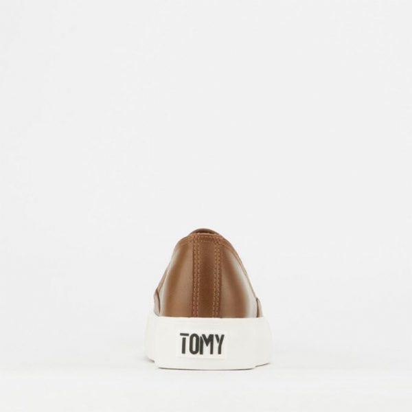 Tomy Takkies Kilian Brown Slip - on Sneakers - Image 4