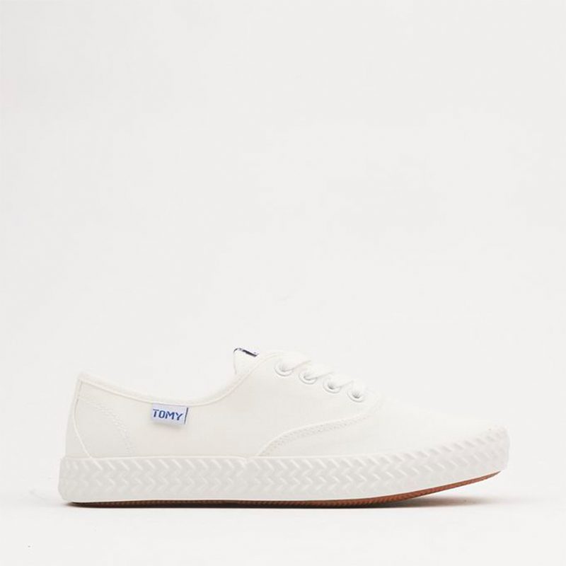 Tomy Takkies | Cali Lace up White Sneaker | Metro Menlyn