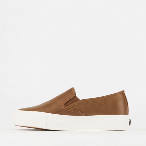 Tomy Takkies Kilian Brown Slip - on Sneakers - Image 3