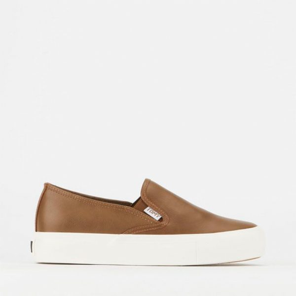 Tomy Takkies Kilian Brown Slip - on Sneakers