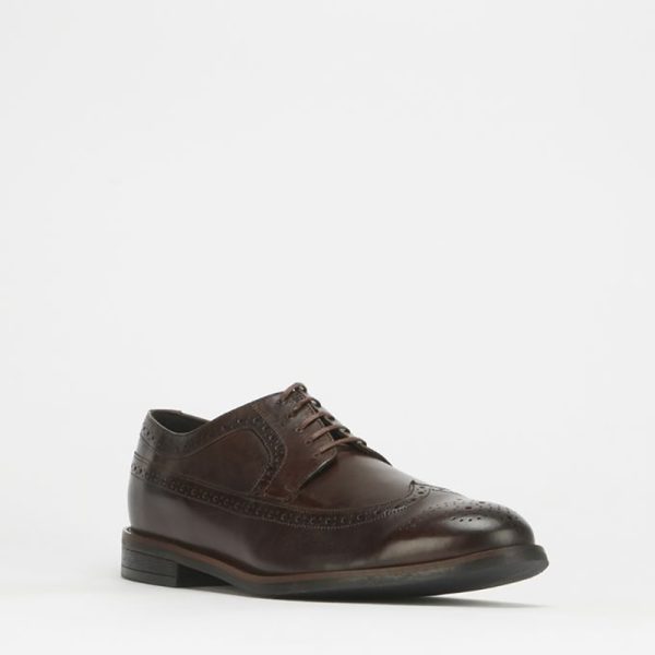 Bata Ambassador Wing Formal Shoes Choc Brown - Image 2